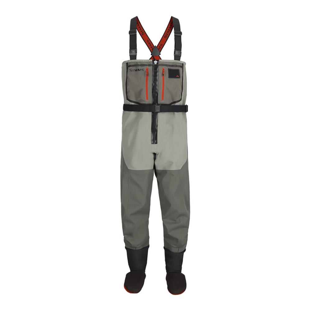 Simms Freestone Z Stockingfoot Wader Men's in Smoke